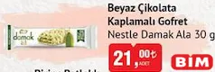 NESTLE DAMAK ALA BEYAZ ÇİKOLATA KAPLAMALI GOFRET 30 G